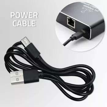 Ethernet mini switch QOLTEC 52293 1x4 RJ45, neřízený sieťový rozbočovač 1-in 4-out