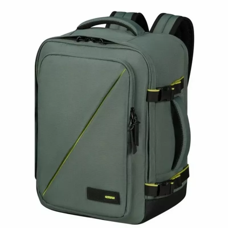 Palubný batoh American Tourister Take2Cabin MS pre Wizz Air – dark forest