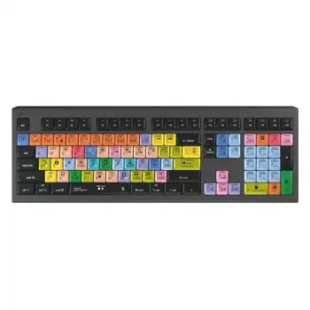 Klávesnica Logickeyboard LKB-LOGXP2-A2M-UK univerzálna USB QWERTY UK English čierna