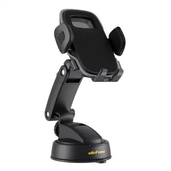 Držiak smartfónu a tabletu do auta UleFone Armor Mount UAN15, nastaviteľný držiak na palubnú dosku alebo čelné sklo
