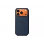 Silikónové puzdro Apple iPhone 17 Pro MagSafe Midnight kryt tmavomodré