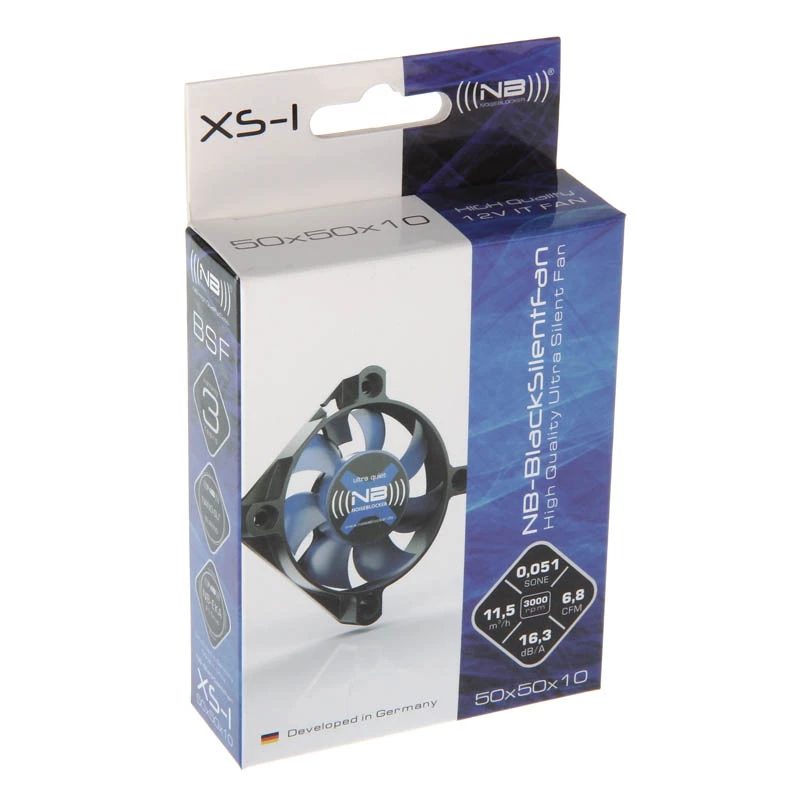 Ventilátor Noiseblocker BlackSilentFan XS-1