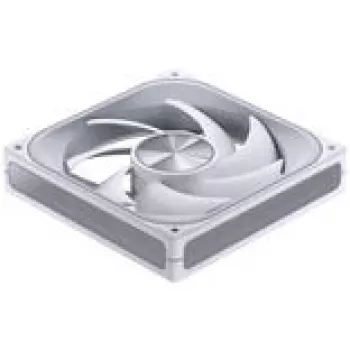140mm Jonsbo ZA-140W PWM ARGB ventilátor do skrine, biely, Infinity Mirror