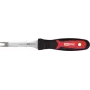 Páčidlo (odstraňovač klipov) KS Tools 911.8191 U-tvar 230 mm zahnuté úzke