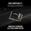 Corsair MP600 Mini – SSD – 2 TB – interný – M.2 2230 – PCIe 4.0 x4 (NVMe)