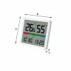 Manta MTO001W teplomer vlhkomer s hodinami, biely