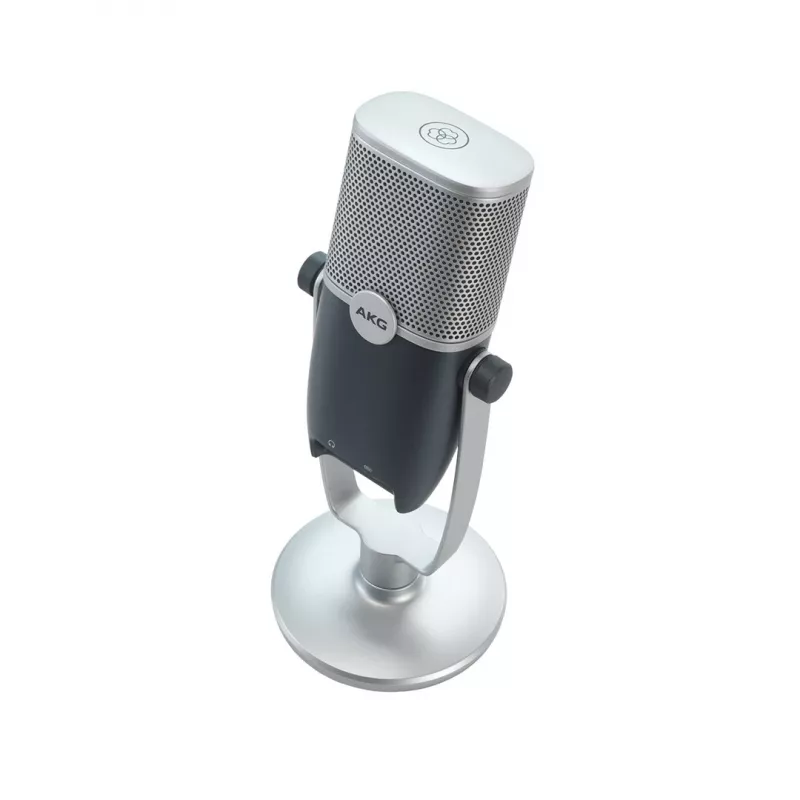 AKG Ara - profesionálny USB kondenzátorový mikrofón, modro-strieborný