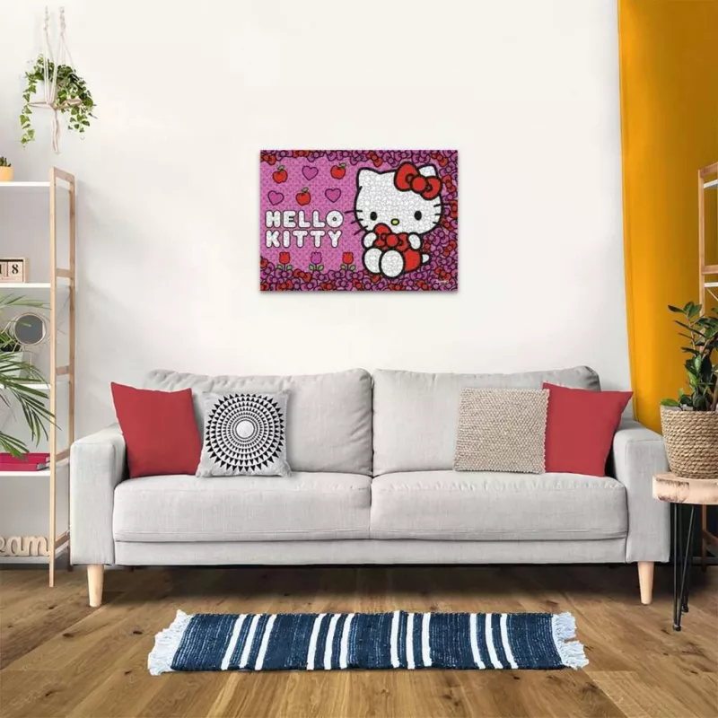 Ravensburger Puzzle Hello Kitty 1000 dielikov – Ravensburger Hello Kitty 1000-dielikové puzzle