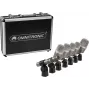 Sada bubnových mikrofónov Omnitronic MIC 77-7LMH MK2 — 7-dielna sada pre viacnásobné mikrofónovanie bicích