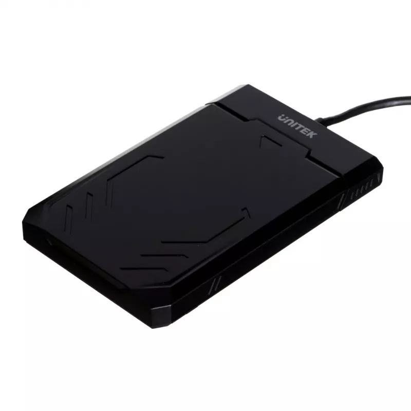 Unitek Y-3036 externý box na HDD/SSD, 2,5″ SATA III 6G, USB 3.0, UASP, čierny
