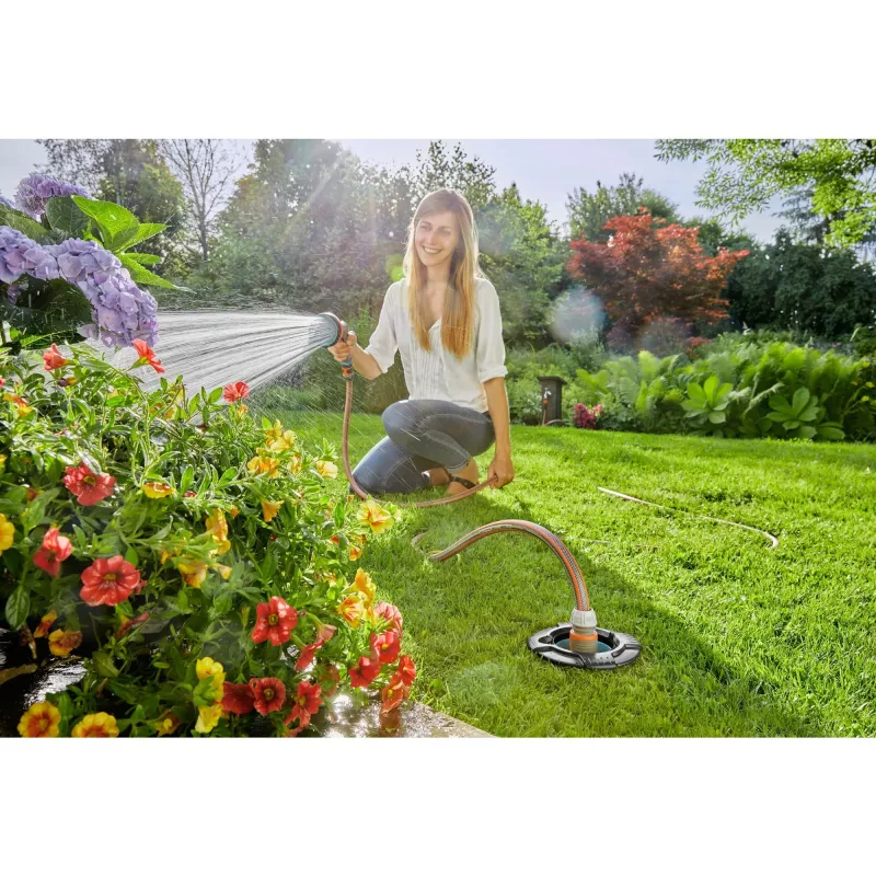 Nástrčka na vodnú hadicu Gardena 8266-20 čierna modrá 1 kus
