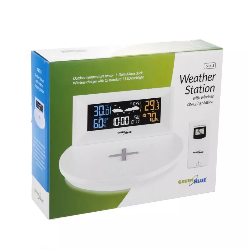 Bezdrôtová meteorologická stanica s Qi GB213