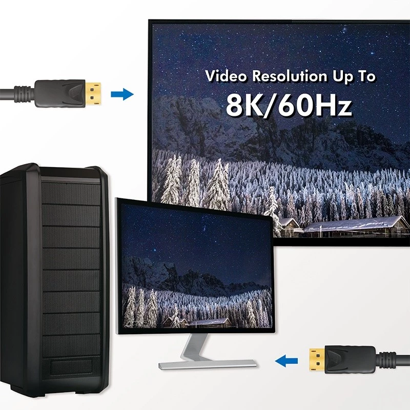 DisplayPort kábel LogiLink CV0139 5 m čierny