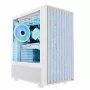 MODECOM BREEZE ARGB Flow MIDI PC skriňa, ATX, USB 3.0 ×2 + USB-C, biela