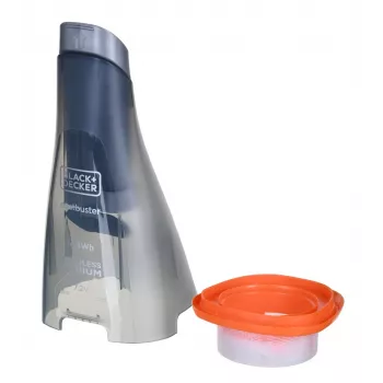 Ručný vysávač Black & Decker NVC220WBC-QW — bez vrecka, 0,385 L, 7,2 V Li‑Ion, 12 min výdrž, sací výkon 15,5 AW