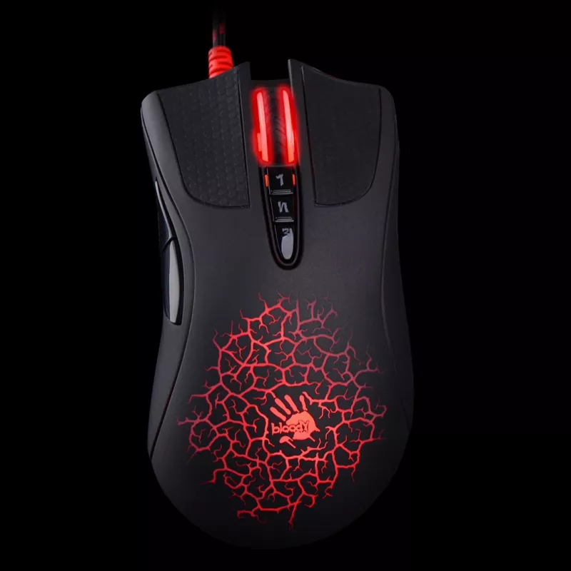 BLOODY A90 myš Gaming pravá ruka USB Type-A optická 6200 DPI