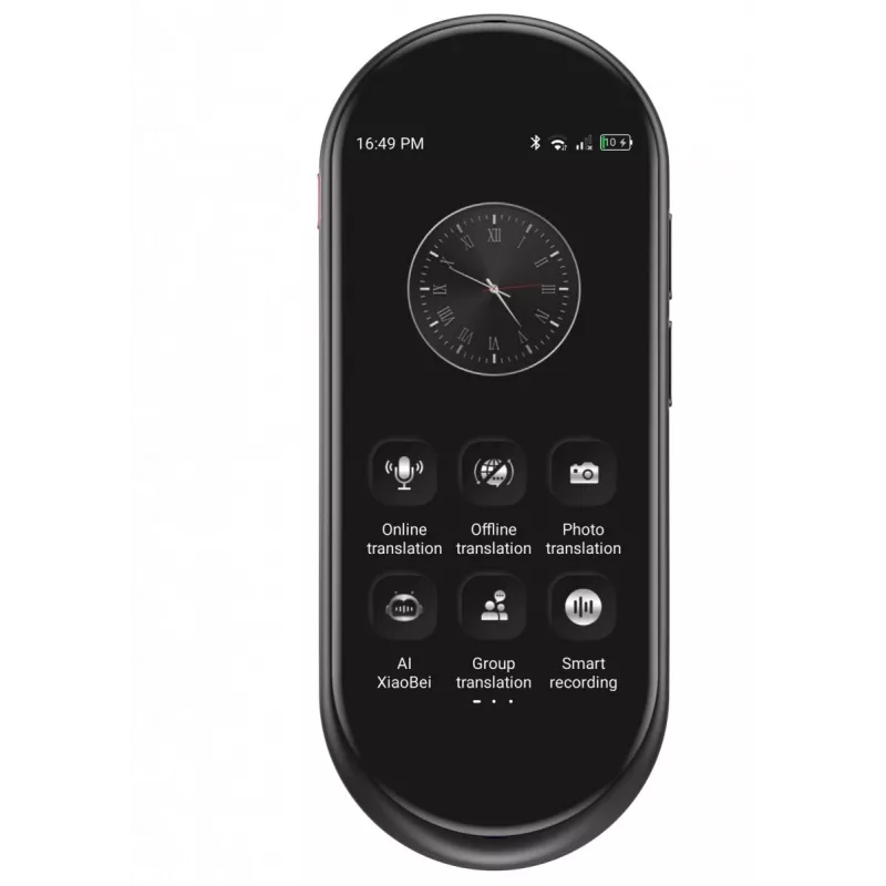 Prenosný hlasový prekladač MAXCOM MT100 4G, viacjazyčný hlasový preklad, kompaktné ručné zariadenie