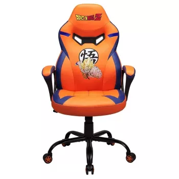 Kancelárska stolička Subsonic SA5573-D6 čalúnené sedadlo oranžová