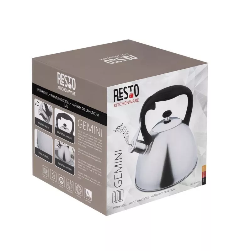 Resto Kitchenware 90601 kanvica, 3 l, nehrdzavejúca oceľ