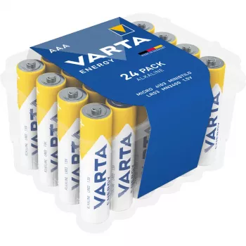 Jednorazová batéria Varta Alkaline AAA 24 balenie
