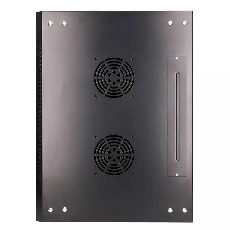 Nástenný rozvádzač Extralink Extralink Rackmount rozvádzač 9U 600x450 čierna