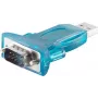 USB-sériový adaptér ShiverPeaks 75602 s LED indikáciou, rozhranie RS232, USB 2.0