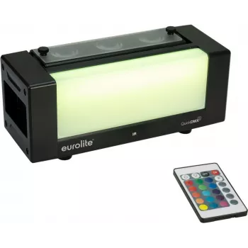 LED lišta EUROLITE AKKU Bar-3 Glow QCL Flex QuickDMX RGBW na batérie
