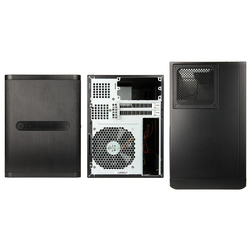 Počítačová skriňa Silverstone SST-DS380B Mini-ITX čierna