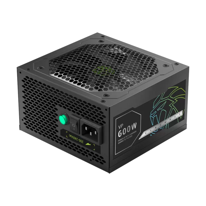 Gamemax napájací zdroj, 80 PLUS, Standard | VP 600S | 600 W