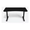 Herný stôl Arozzi Arena Medium ARENA-MEDIUM-PBK, 140 x 75,5 cm, podložka z mikrovlákna na celom povrchu, Pure Black