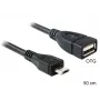 USB kábel DeLOCK 50 cm Micro-USB B USB 2.0 A 83183