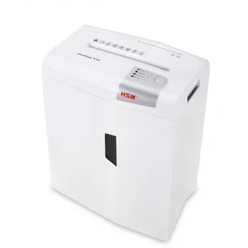 HSM shredstar X10 skartovačka, 4,5 x 30 mm + samostatný mechanizmus na rezanie CD