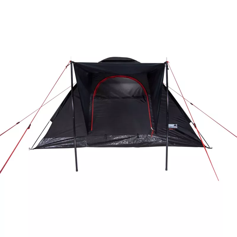 Pyramídový stan High Peak Beaver 3 3 osoby pevný rám vodotesný 150 cm