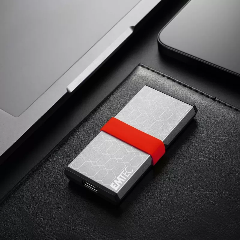 Emtec X205 Mini 1 TB USB Type-C USB 3.2 Gen 2x2 strieborná