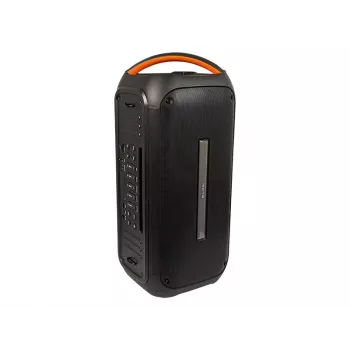 Prenosný mono Bluetooth reproduktor BLOW 30-392# – 6.000 mAh batéria, 6,5 W RMS, Bluetooth 5.0, MicroSD, AUX, Micro-USB, 2 reproduktory, čierny