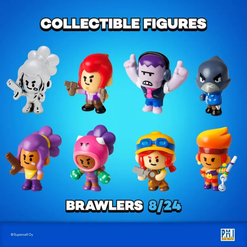 BRAWL STARS S1 FIGÚRKY – 8-členná DELUXE BOX VER.C