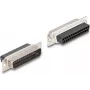 DeLOCK D-Sub 15 pin konektor samica na RJ45 konektor samica montážna sada biela VGA RJ-45