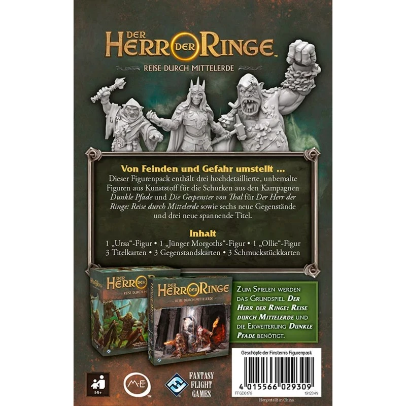Asmodee Pán prsteňov: Cesty Stredozemou - rozšírenie Kreatúry temnoty