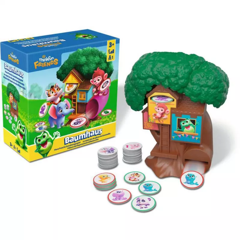 Friends: Dom na strome, puzzle hra