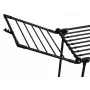 Sušiak na bielizeň PROMIS MONZA výsuvný veľký čierny - skladací voľne stojaci, H1160mm B2600mm T6000mm