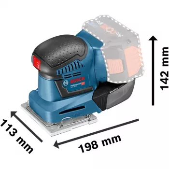Bosch GSS 18V-10 Professional akumulátorská excentrická brúska