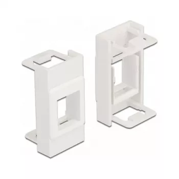 Keystone držiak DeLOCK Easy 45 modul 22,5 x 45 mm biela