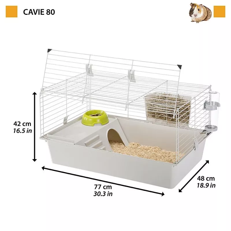 FERPLAST Cavie 80 - klietka