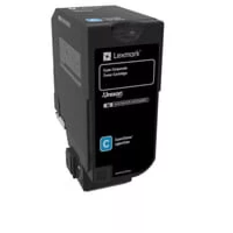 Tonerkartuša Lexmark 74C20CE 2500 strán azúrová