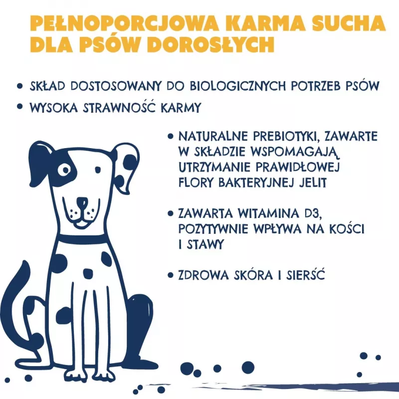 TEO bohaté na hydinu - suché krmivo pre psy - 9kg