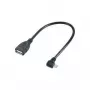 USB kábel Renkforce Micro-USB Type-B zahnutý – USB 2.0 OTG, 5V 0,5A