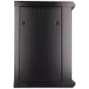 Nástenný rozvádzač Extralink Extralink Rackmount cabinet 12U 600x450 čierny