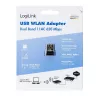 Bezdrôtový USB WLAN adaptér, 11ac, 650 Mbit