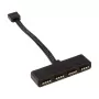 Interný napájací kábel Akasa AK-CBLD02-10BK 0,1 m