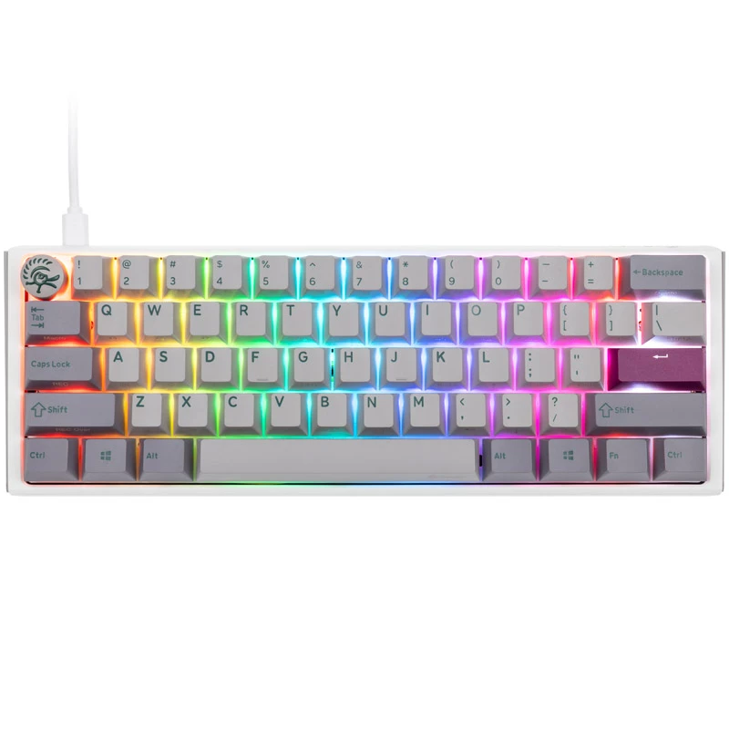 Ducky One 3 Mini klávesnica herná USB US English sivá